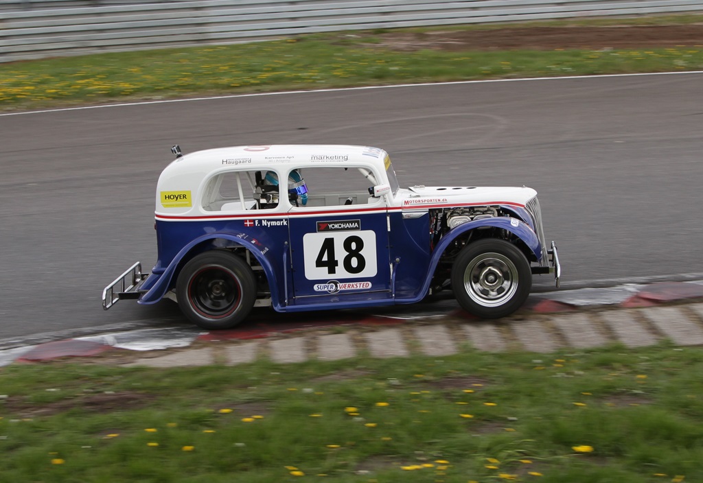 Frederik Nymark var hurtigst i kvalifikationen.
(Foto: Motorsporten.dk)